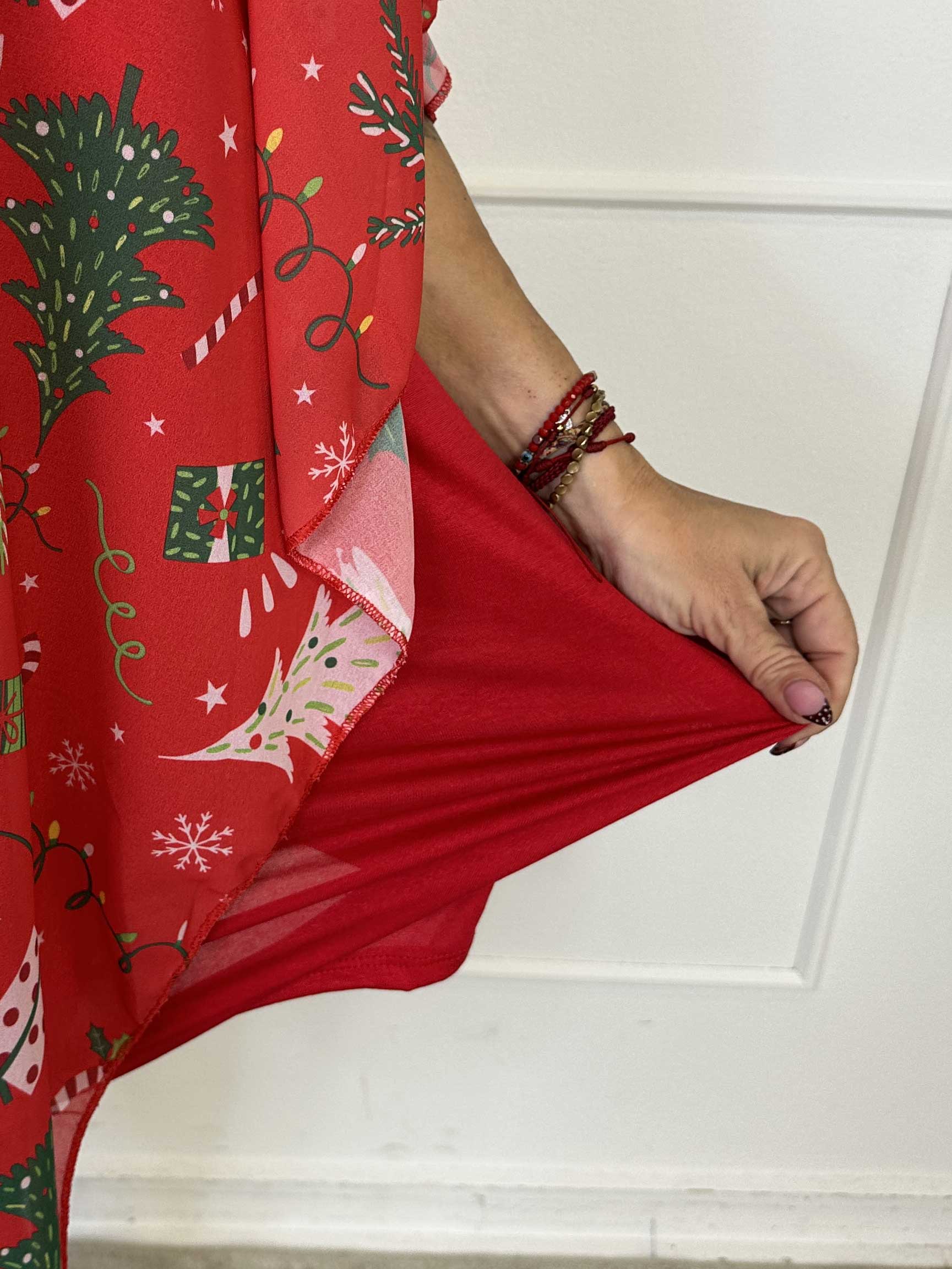 Kenya Christmas - Tunikaklänning med julmotiv